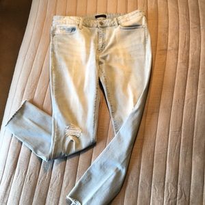 Uniqlo stretch skinny denim jeans size 32